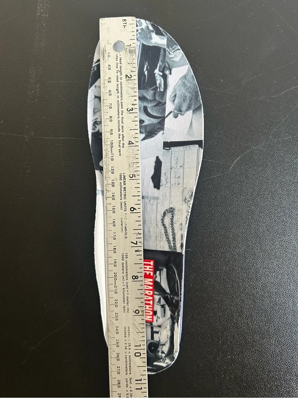 NEW PUMA RUNNING SYSTEM Replacement Gel Insoles “The Marathon” Collage Print